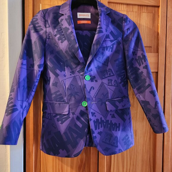OPPOSUITS "THE JOKER" SUIT - BLAZER AND PANTS 10yo - Picture 5 of 5